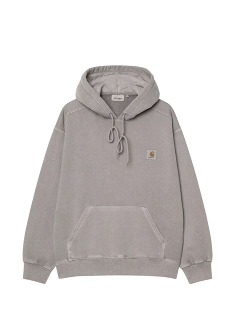 felpa nelson hooded uomo grigia CARHARTT WIP | I0299632LR.GD